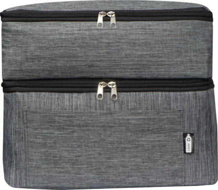 Torba termiczna rPET PERTH - ciemnoszary - (NEG-2978-77)