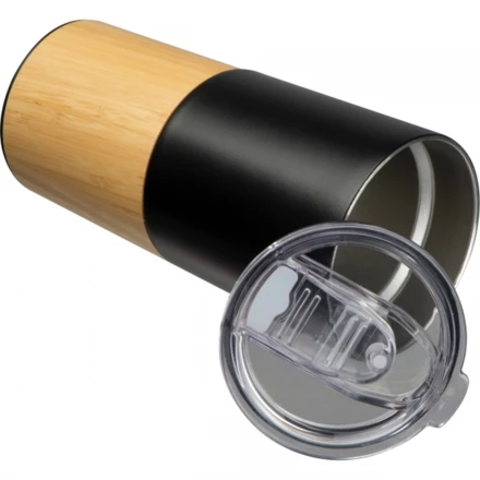 Kubek termiczny CASENA 500 ml - czarny - (NEG-3123-03)