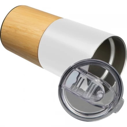 Kubek termiczny CASENA 500 ml - biały - (NEG-3123-06)