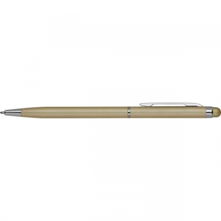 Metal ballpen touch pen CATANIA - gold - (NEG-2974-98)