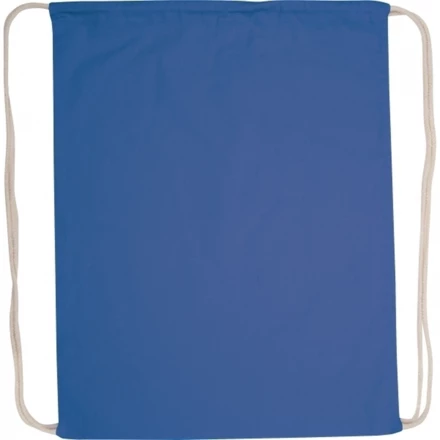 Worek bawełniany 140 g/m2 BUDAPEST - niebieski - (NEG-0024-04)