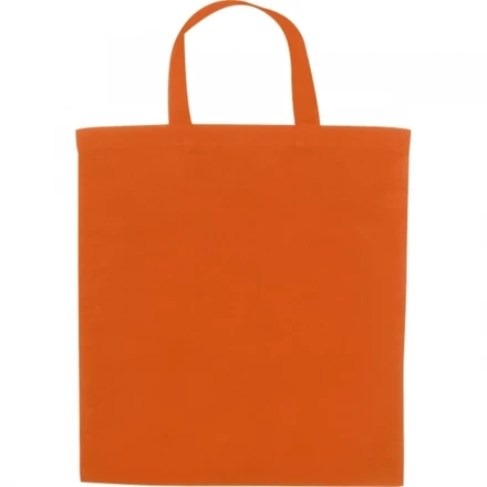 Torba bawełniana z krótkimi uszami 140 g/m2 BREGENZ - pomarańczowy - (NEG-0680-10)