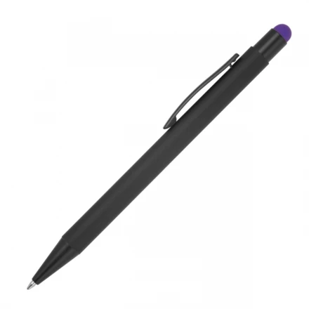 Długopis metalowy touch pen soft touch OHARA - fioletowy - (NEG-4624-12)