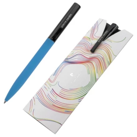 Długopis metalowy VIVID Pierre Cardin - niebieski - (NEG-B013610-1IP304)