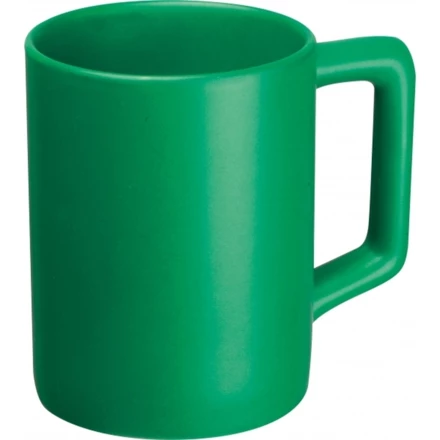Ceramic mug 300ml BRADFORD - green - (NEG-3728-09)