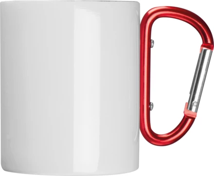 Kubek stalowy do sublimacji SOFIA 280 ml - czerwony - (NEG-3835-05)