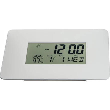 Zegar ścienny plastikowy BELGRADE - biały - (NEG-3917-06)