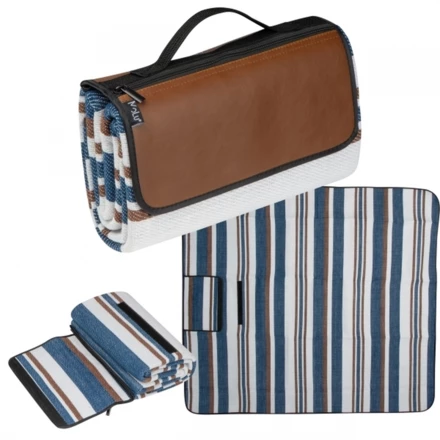 Koc piknikowy rPET MONTENEGRO MoLu - wielokolorowy - (NEG-3985-mc)