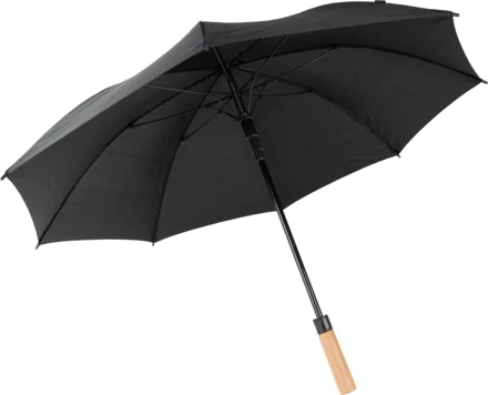 Parasol automatyczny rPET Ø105 cm SAINT BARTH MoLu - czarny - (NEG-3986-03)