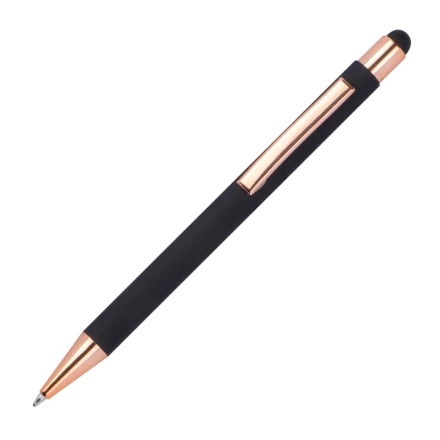 Długopis metalowy touch pen soft touch MIRAMAR - czarny - (NEG-4328-03)