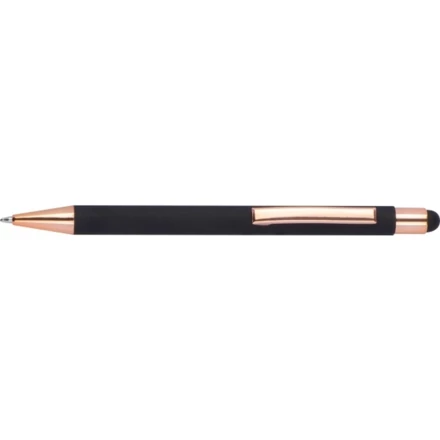 Długopis metalowy touch pen soft touch MIRAMAR - czarny - (NEG-4328-03)