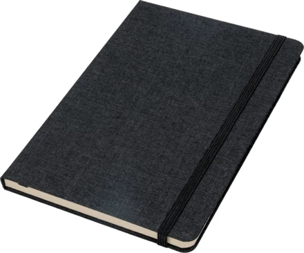 Notes A5 w linie rPET ALGIERS - czarny - (NEG-4228-03)