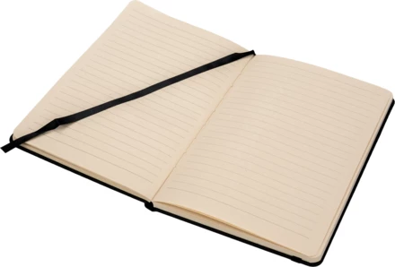 Notes A5 w linie rPET ALGIERS - czarny - (NEG-4228-03)