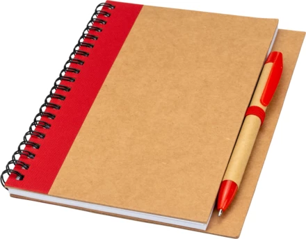 Notes A5 z czystymi stronami RAVENNA - czerwony - (NEG-4341-05)