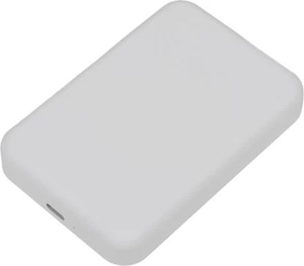Power bank 5000 mAh z ładowarką indukcyjną WELS - biały - (NEG-4366-06)