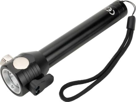 Latarka wielofunkcyjna TRENT - czarny - (NEG-4128-03)