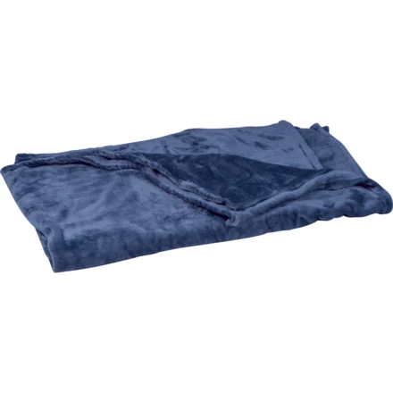 Koc z polaru KAUNAS - granatowy - (NEG-3750-44)