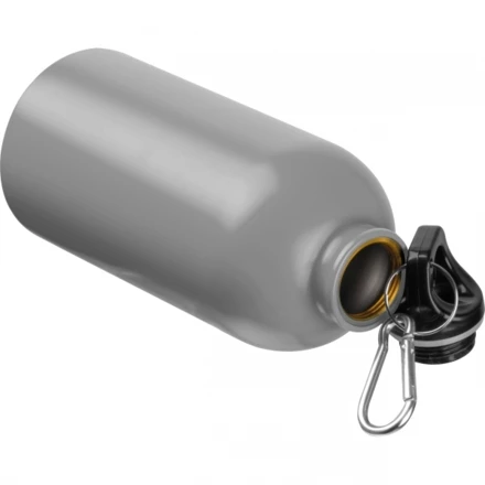 Stalowa butelka NEW YORK 500 ml - szary - (NEG-5241-07)