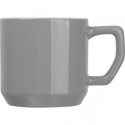 Kubek ceramiczny KYIV 330 ml - szary - (NEG-5449-07)