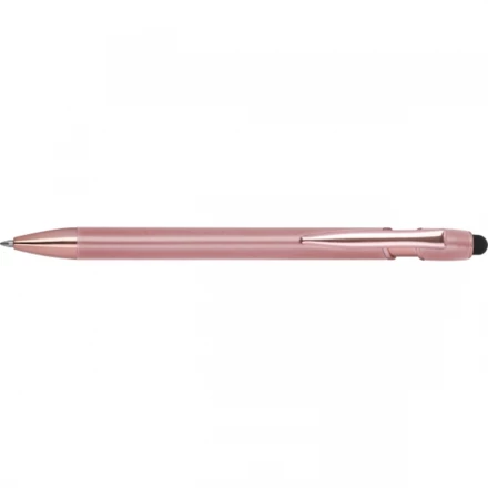 Długopis żelowy z recyklingu BELO HORIZONTE - różowe złoto - (NEG-5281-95)