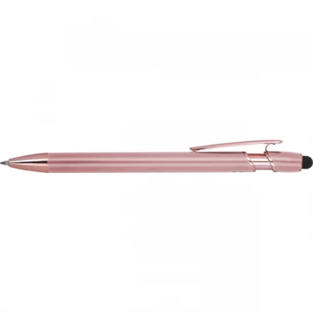 Długopis żelowy z recyklingu BELO HORIZONTE - różowe złoto - (NEG-5281-95)