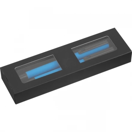 Zestaw do pisania CANTERBURY - niebieski - (NEG-5334-04)