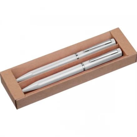 Zestaw do pisania BOGOTA - biały - (NEG-5358-06)