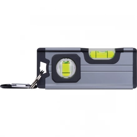 Mini poziomnica COVENTRY - ciemnoszary - (NEG-5291-77)