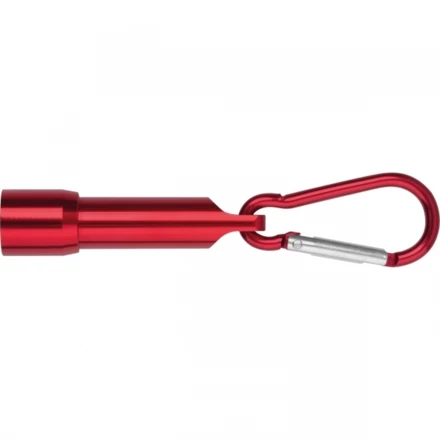 Mini latarka BERGAMO - czerwony - (NEG-5293-05)