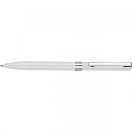Długopis aluminiowy żelowy HUELVA - biały - (NEG-3742-06)
