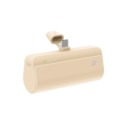 Power bank QD50 5000 mAh Silicon Power - beżowy - (NEG-EG8343-13)