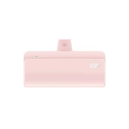 Power bank QD50 5000 mAh Silicon Power - różowy - (NEG-EG8343-11)