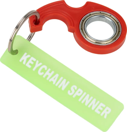 Brelok do kluczy Spinner - czerwony - (NEG-EG0615-05)