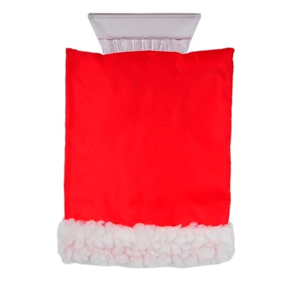 Skrobaczka do szyb z rękawicą, czerwony (NPB-R17781.08)