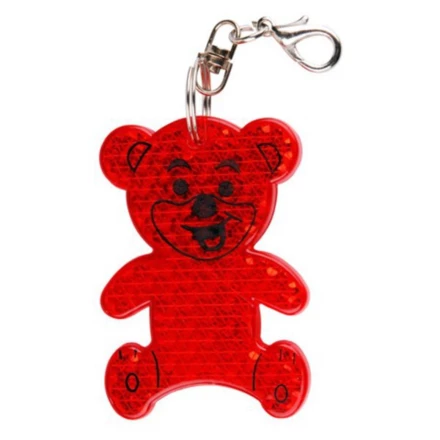 Brelok Teddy, czerwony (NPB-R73235.08)