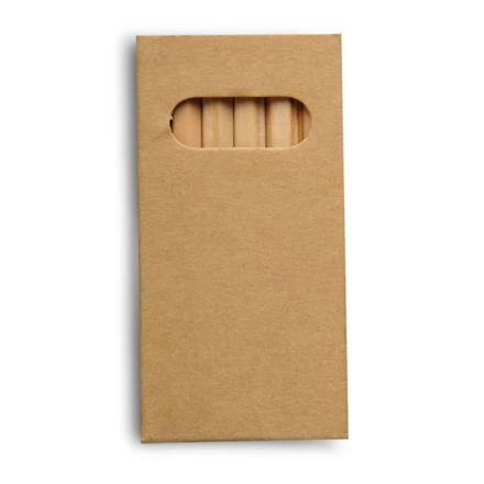 Zestaw kredek 9 cm, brązowy (NPB-R73778.10)