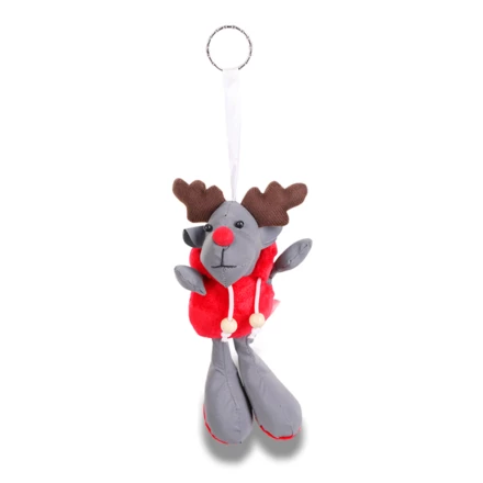 Brelok Reindeer, szary/czerwony (NPB-R73839)