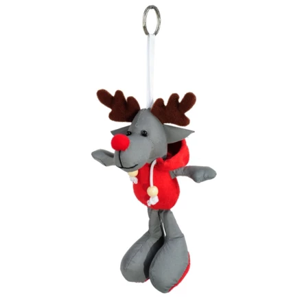 Brelok Reindeer, szary/czerwony (NPB-R73839)