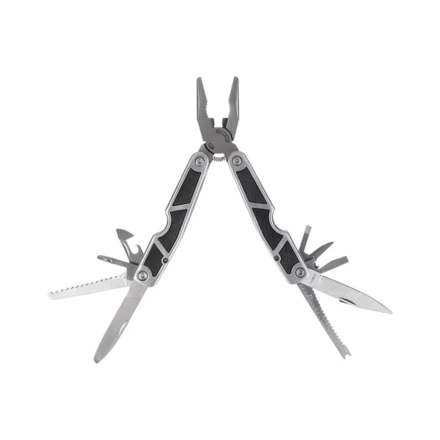 Narzędzie wielofunkcyjne z latarką Survivor, czarny (NPB-R17536)