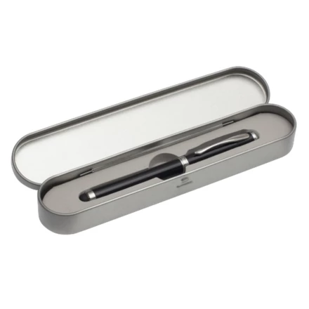 Długopis ze wskaźnikiem laserowym Supreme – 4 w 1, czarny (NPB-R35423.02.O)