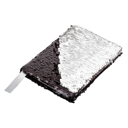 Notes 120x180/80k linia Sequin, czarny (NPB-R73652.02)