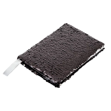 Notes 120x180/80k linia Sequin, czarny (NPB-R73652.02)