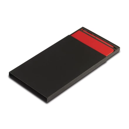 Zestaw notes z długopisem Abrantes, czerwony (NPB-R64214.08)