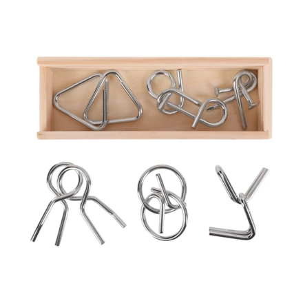 Zestaw łamigłówek Brainiac, beżowy (NPB-R08856.13)