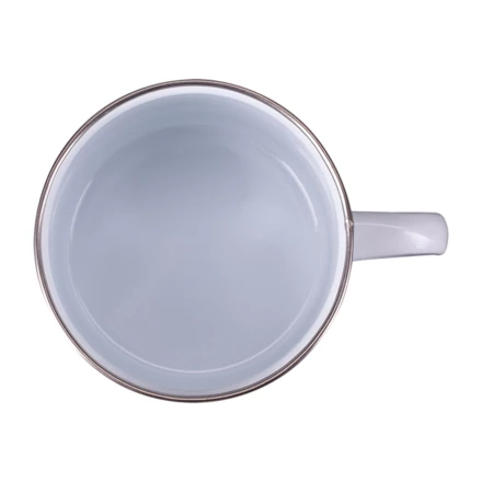 Kubek emaliowany Oldie 500 ml, biały (NPB-R08230.06)