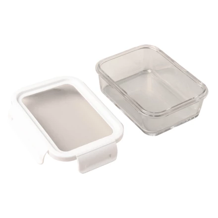 Lunch box Delect 900 ml, biały/transparentny (NPB-R08442.00)