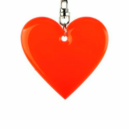 Brelok odblaskowy Affection, czerwony (NPB-R73249P.08)