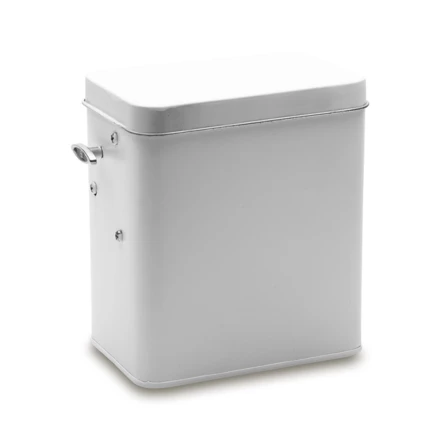 Pozytywka w metalowym pudełku Melody, biały (NPB-R91028.06)