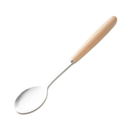 Sztućce stalowe w woreczku Nantes, beżowy/srebrny (NPB-R17156.13)