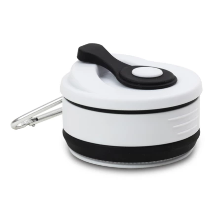 Kubek silikonowy 350 ml Flexi, czarny (NPB-R08258.02)